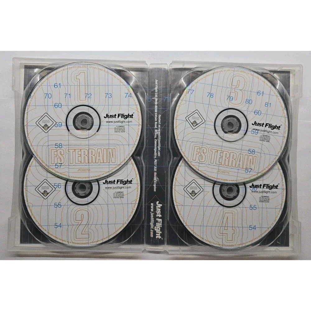 FS Terrain PC CD ROM 2004 Flight Simulator 2004/2002 Expansion